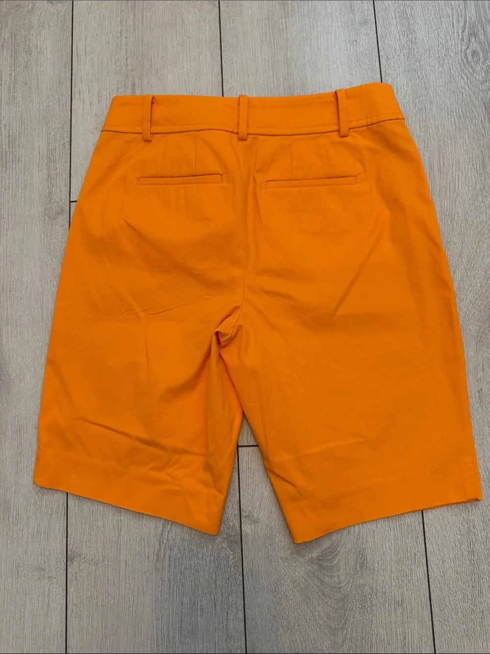 TALBOTS Women's Orange Bermuda Shorts, 2P, NWOT